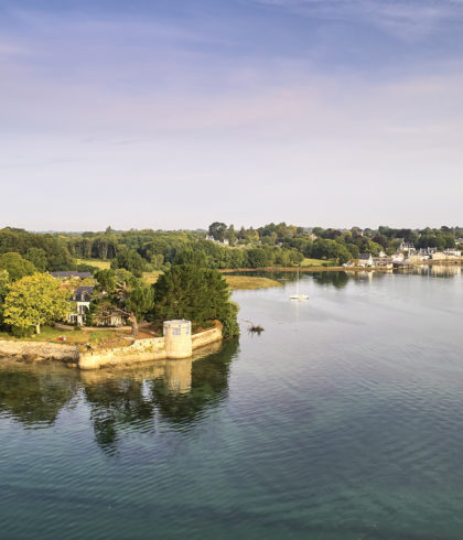 View of the bay La Forêt-Fouesnant