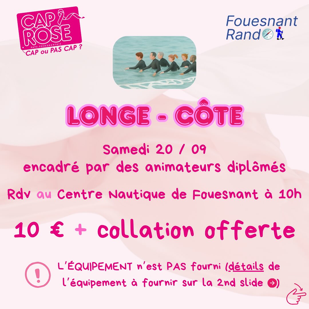 LONGE COTE CAP ROSE