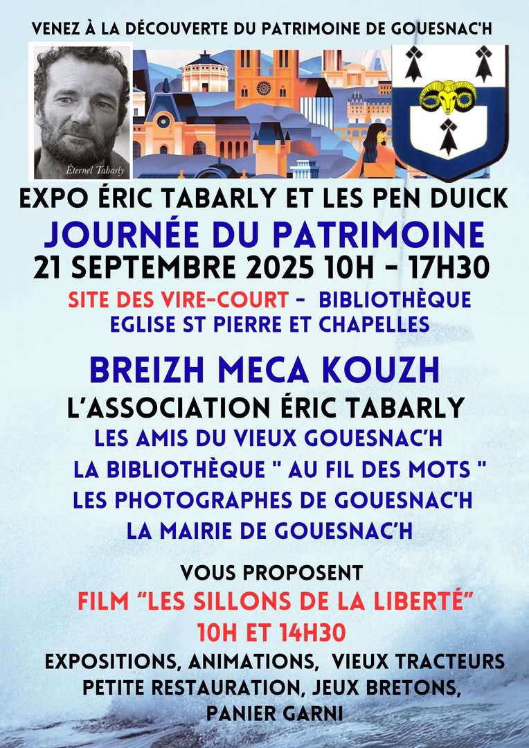 expo journées du patrimoine gouesnach